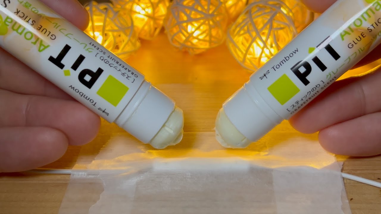 【眠れない人向け】朝までぐっすり眠れる😴スティックのりASMR｜イヤホンマイクASMR｜マスキングテープASMR（No Talking）