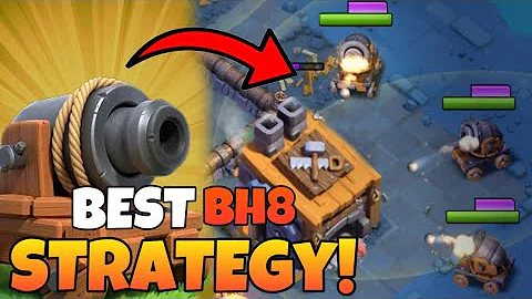 Unleash the Power of the Cannon Cart at BH8 | Clash of Clans Builder Base 2.0