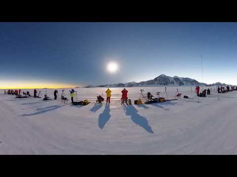 Total Solar Eclipse 2021 at Union Glacier, Antarctica - 360° Experience