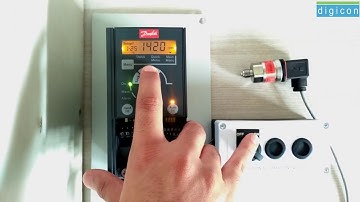 Configuring Danfoss VLT Micro FC51 for Process closed loop system using 2-wire Pressure transmitter