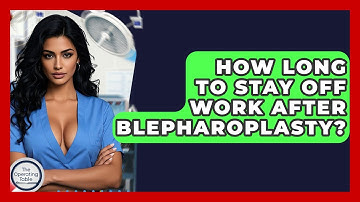 How Long To Stay Off Work After Blepharoplasty? - The Operating Table