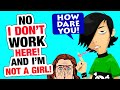 r/IDontWorkHereLady - No I Don't Work here... I'm a GIRL...