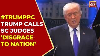 Watch Trump PC: Trump Slams Supreme Court Judges Over Tariff Ruling, Announces 10% Global Tariff