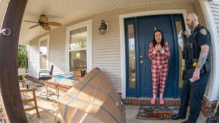 Police Surprise Abusive Stalker Ex-Husband After Attempted Kidnapping of His Ex-Wife!