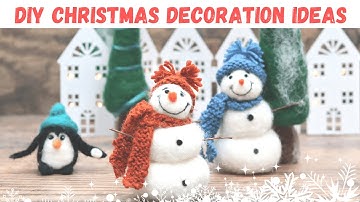 Needle Felting For Beginners - Needle Felted Snowman - Live Workshop with Lincolnshire Fenn Crafts