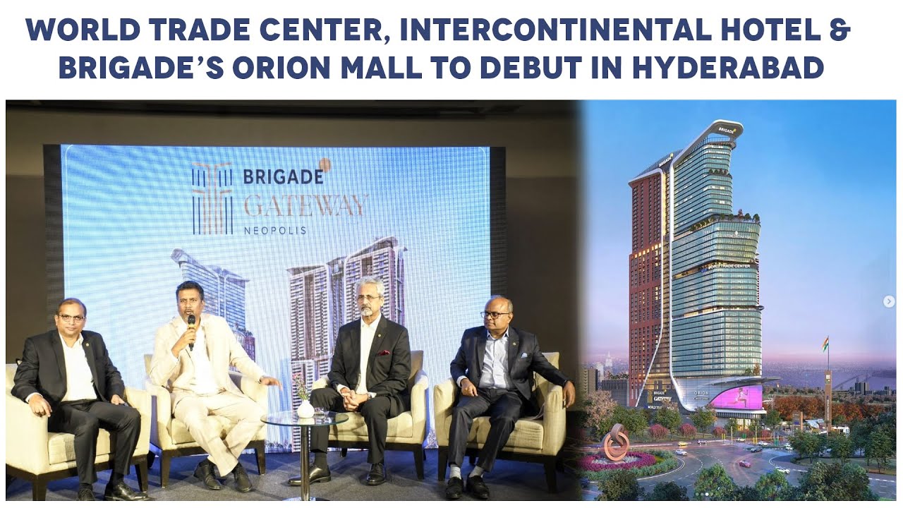 Brigade Enterprises Launch of Brigade Gateway | World Trade Center & Intercontinental Hotel