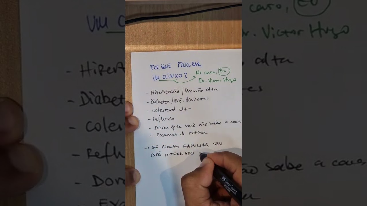 Porque procurar um clínico geral?