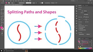 How to Cut, Break, or Split a Path in Adobe Illustrator