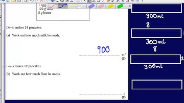 Recipes & Proportion (Edexcel GCSE Maths)
