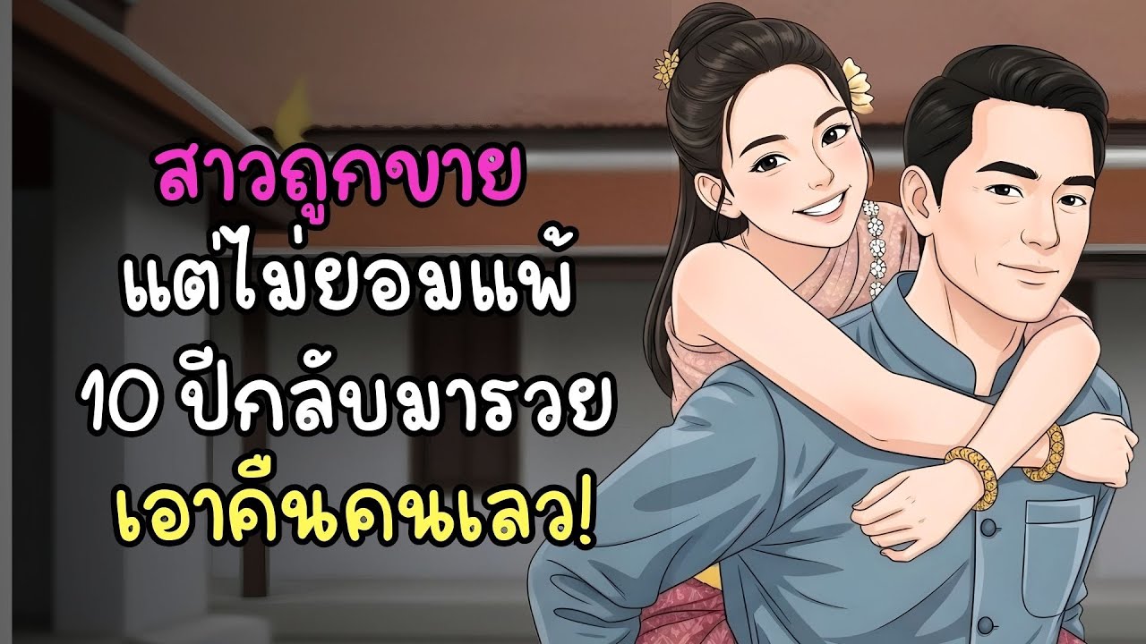 หญิงสาวถูกพ่อเลี้ยงขายให้บ่อน แต่ไม่ยอมแพ้ จน 10 ปีต่อมากลับมาร่ำรวยและเอาคืนเขา |นิทานพื้นบ้านไทย