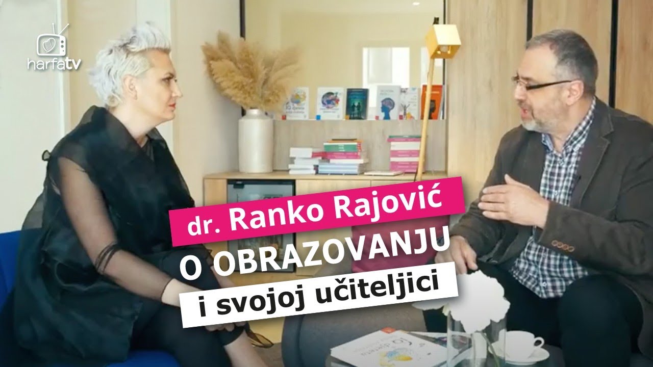 Ranko Rajović o obrazovanju i kako ga je učiteljica inspirirala