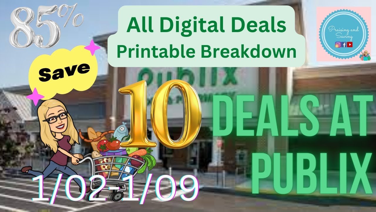 10 Easy Digital Deals At Publix For 1 02 1 09 Using Digital Coupons 10 easy digital deals at publix for 1 02 1 09 using digital coupons
