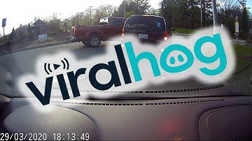 Two Accidents in a Single Roundabout || ViralHog