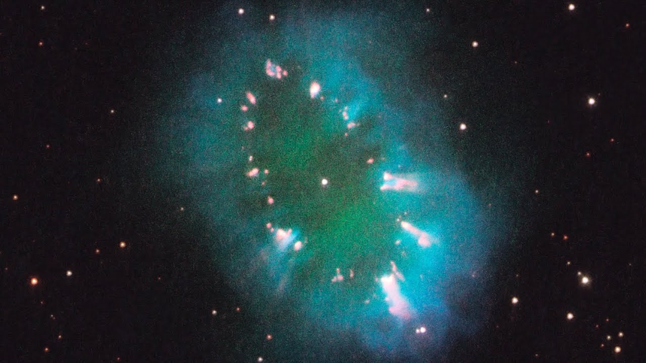 basically how the necklace nebula formed