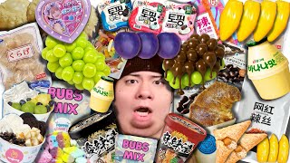 24時間TikTokでバズったお菓子だけで生活したら何キロ太る！？【7万円】