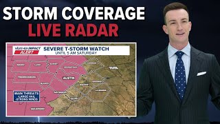 Live radar | Storms bringing hail and wind risk for the Austin-area