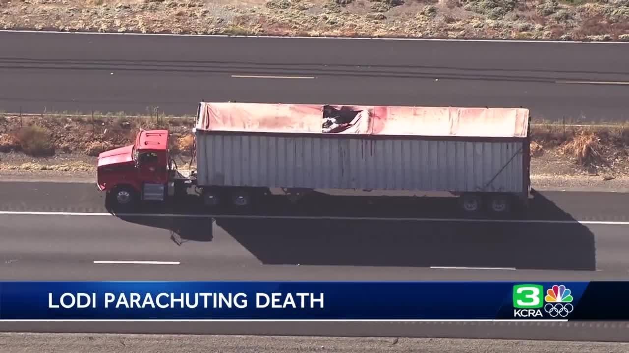 Skydiver killed in big rig crash on Highway 99 in Lodi area YouTube