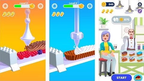 ✅Perfect Cream challenge all levels game play iOS Android