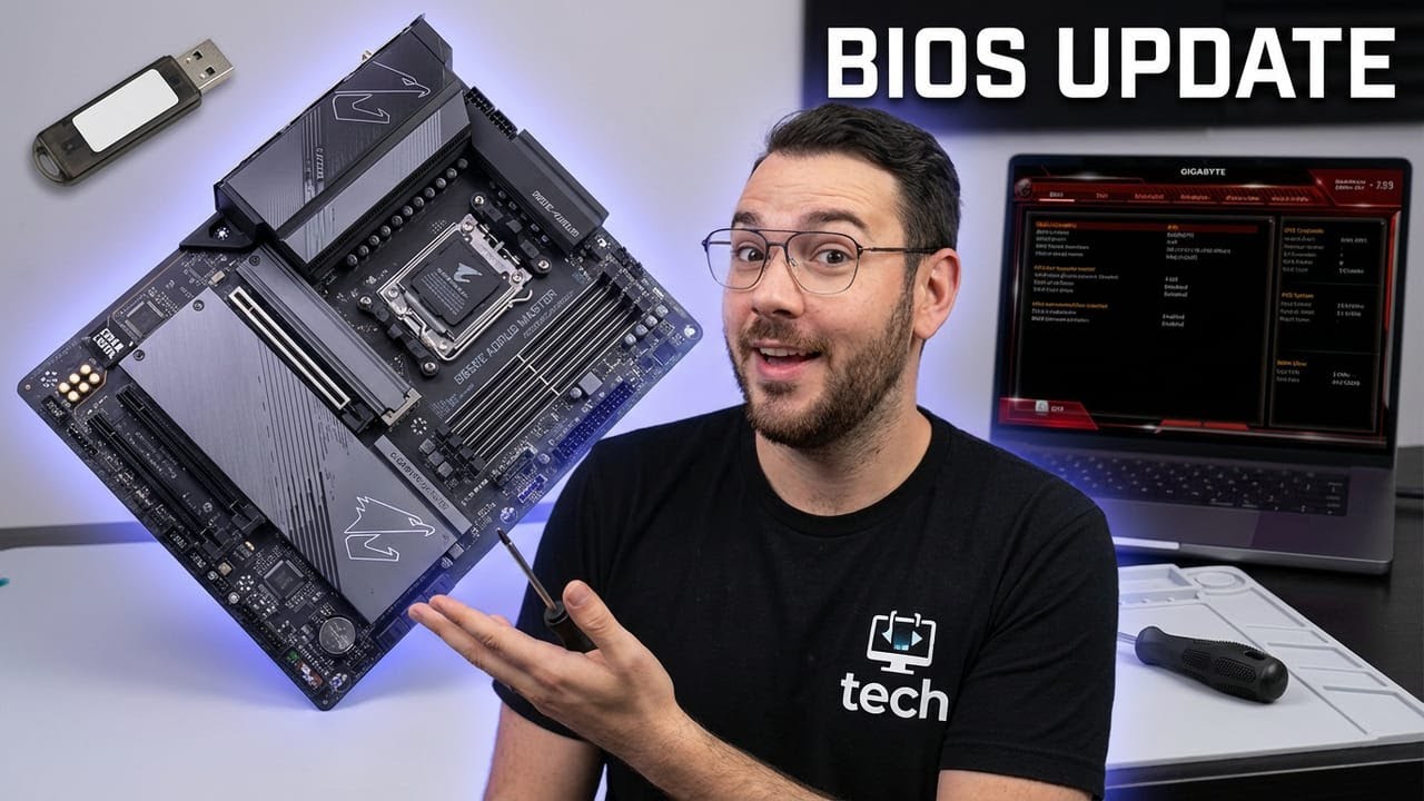 How to Update BIOS on the GIGABYTE B650E AORUS MASTER | AM5 Step-By ...