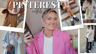 RECREATING PINTEREST OUTFITS &amp; TRENDS || SPRING EDITION!!!