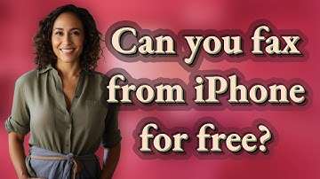 Can you fax from iPhone for free?
