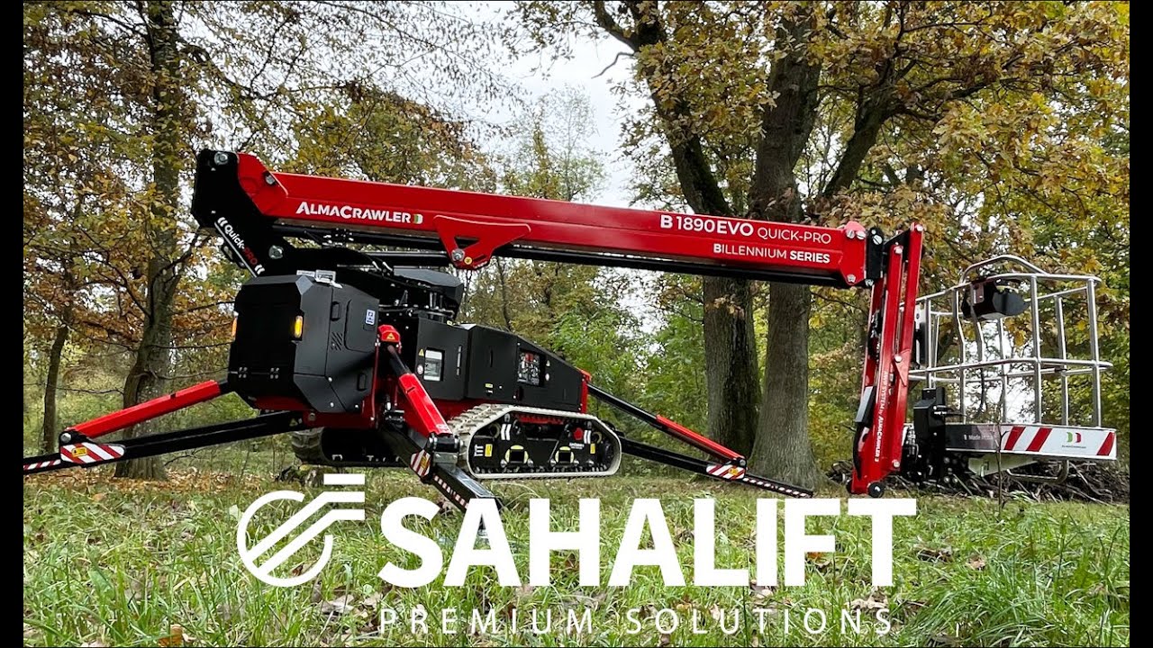Billennium 1890Q Pro  Teleskoparbeitsbühne mit Raupenfahrwerk