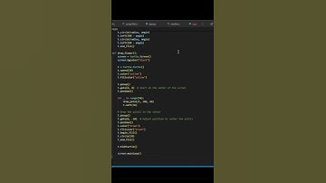Drawing a Flower with Python Turtle | @PrepCorner Codes" #flower #python #turtlegraphics