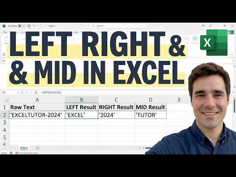 How To Use Left Right Mid In Excel [Easy Hack]