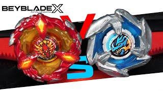 DEADLY XTREME FLIGHT! PhoenixWing 9-60GF VS DranDagger 4-60R Beyblade X Epic Battle