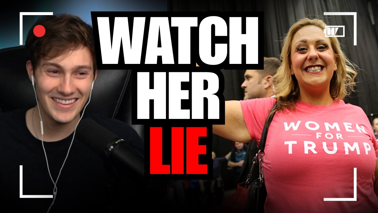 MAGA Lady Calls Trump “GODLY” and gets INSTANT KARMA