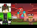 GIANT STEVE ENTERED MY WORLD!!😨 | Minecraft  Horror With Nala!!🔥 #viral #trending