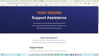 Task Engine Support System Explained | Community, Tickets & Help