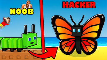 NOOB vs PRO vs HACKER in Feed your pet with SHINCHAN and CHOP