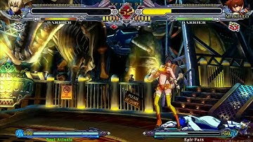 Blazblue CS Rank Match #3: MrMurai (Ragna)/LilAzNAJ13 (Jin) Vs Random People