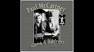 Watch Paul McCartney Name  Address video