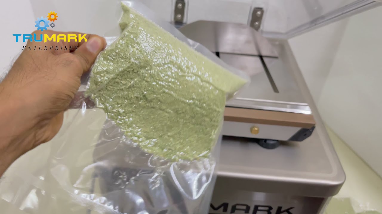 VACUUM PACKING MACHINE FOR POWDERS perfect food saver YouTube