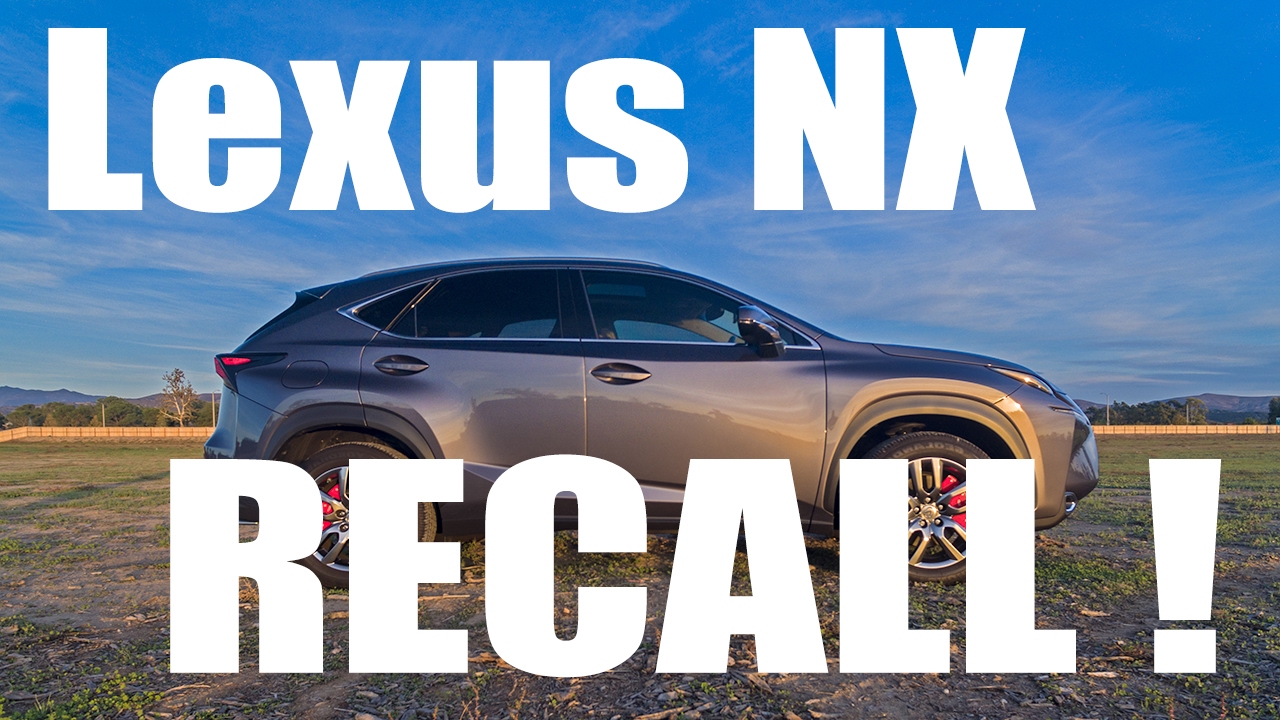 Lexus NX Recall (Brake Hold Feature) YouTube