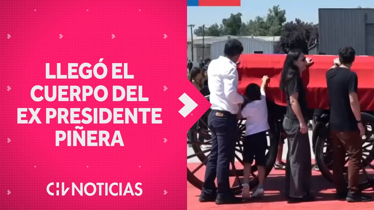 CON HOMENAJE DE FF.AA.: Así fue recibido el cuerpo de Sebastián Piñera en Santiago