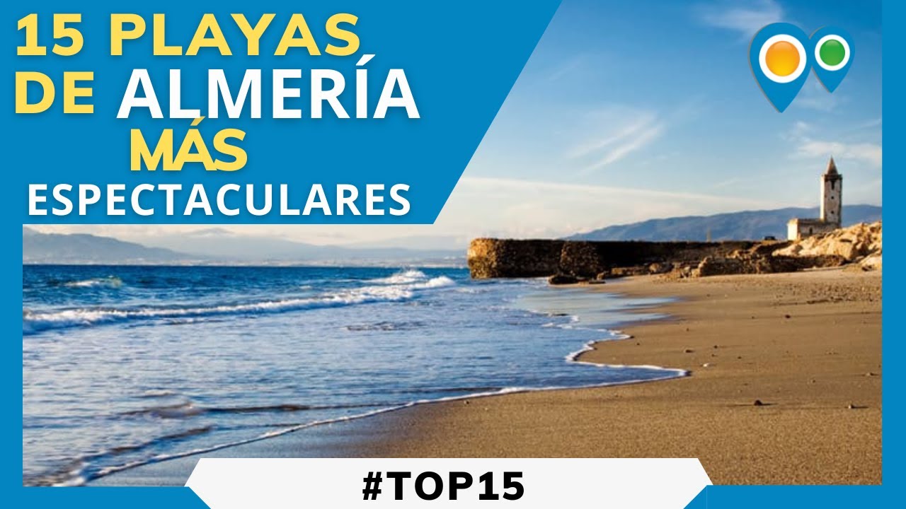 Top 15 mejores PLAYAS y Calas de ALMERÍA | Zonas de baño almerienses más bonitas que ver y conocer