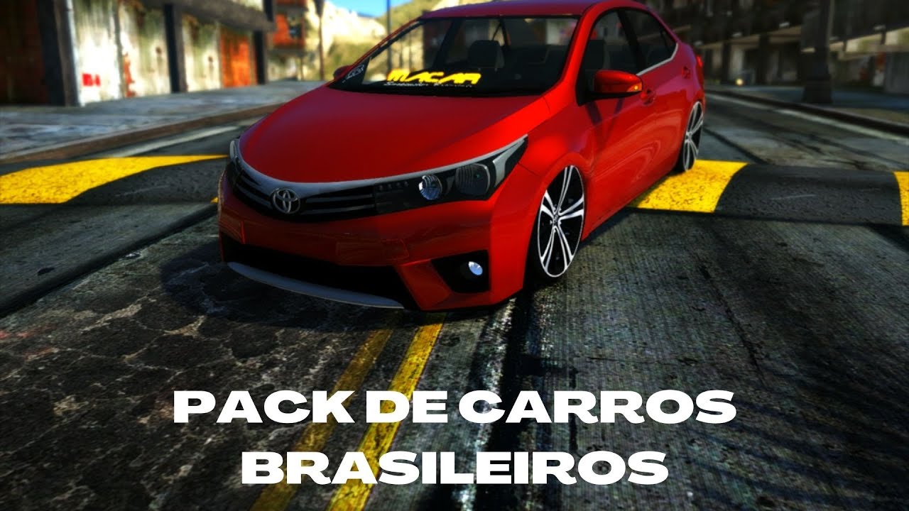 Como INSTALAR PACK CARROS BRASILEIROS no GTA V 