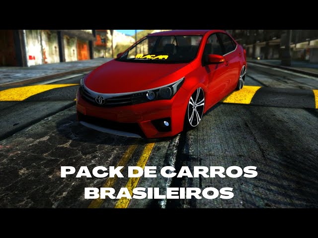 GTA V: COMO INSTALAR O MAIOR PACK DE CARROS BRASILEIROS NO SEU