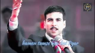 Lyrical: Hamein Tumse Hua Hai Pyar IAlka YIUdit NIAnu Malik/Sameer AkshayKumar, Divya Khosla Kumar