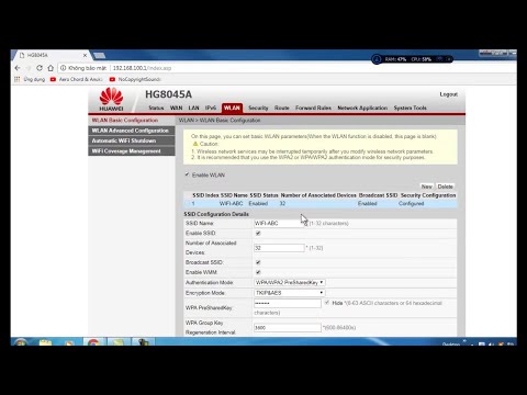 Video Hướng dẫn cấu hình modem wifi viettel thành cục phát... - youtube