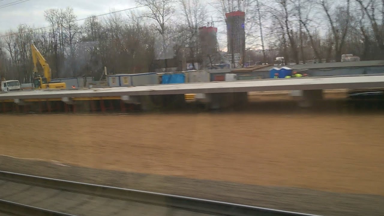 5 апреля 2019 от Апрелевки до Киевского вокзала - YouTube