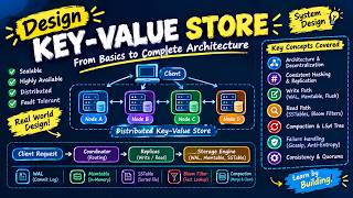 Design a Distributed Key-Value Store | System Design from Basics to Complete Architecture