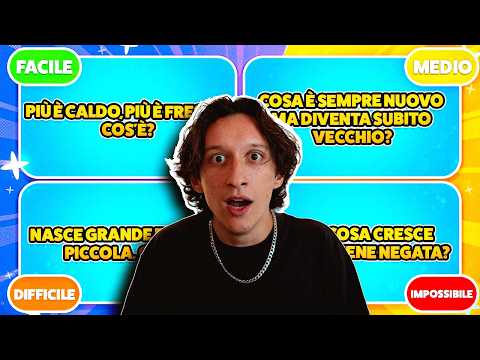 40 INDOVINELLI e ZERO NEURONI | @Emiscursereact Reaction @asdra22Quiz