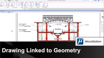 Drawings and Reports Linked to Geometry