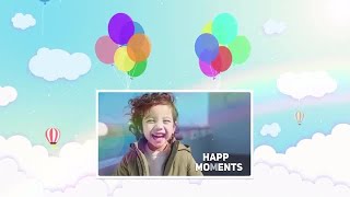 Happy Slideshow After Effects Templates