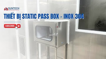 Thiết bị Static Pass Box Inox 304 - Hộp chuyển hàng phòng sạch