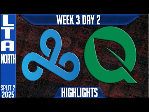 C9 vs FLY Highlights | LCS W3D2 Split 2 2025 LTA North | Cloud9 vs FlyQuest